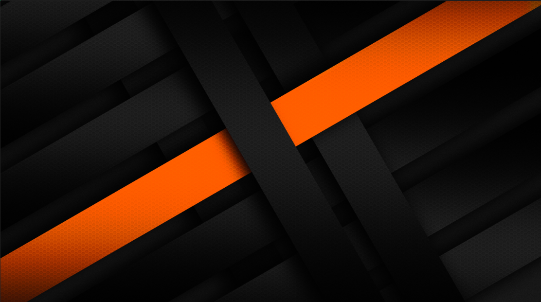  Black and Orange Lines